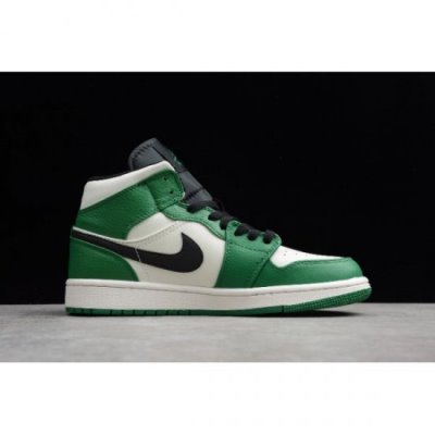 Nike Air Jordan 1 Mid Se Pine Koyu Yeşil / Siyah Basketbol Ayakkabısı Türkiye - 5DOSZBXT